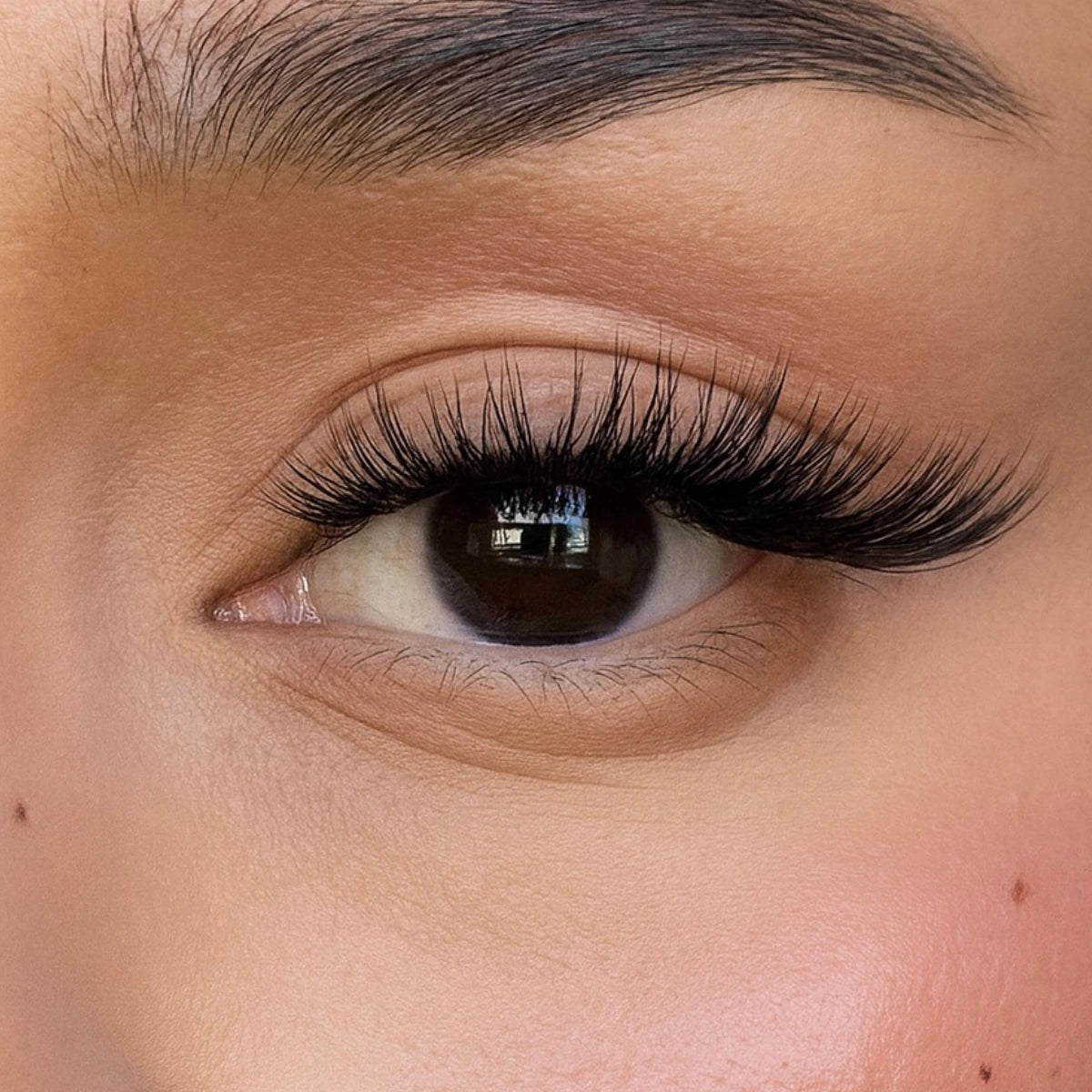 Clean Girl lash look